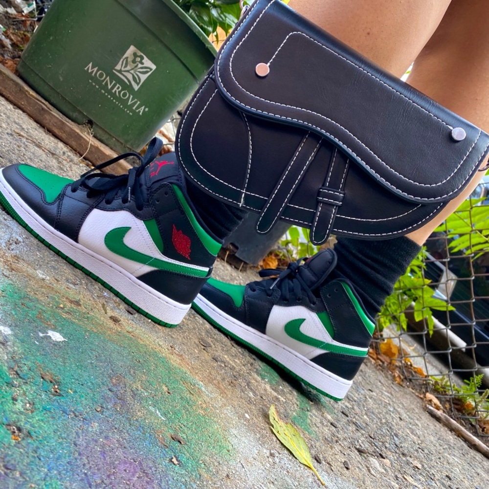 Green toe mids 1s